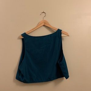 American Apparel Crop Silky Top